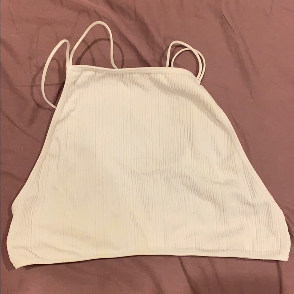 LF strappy halter top